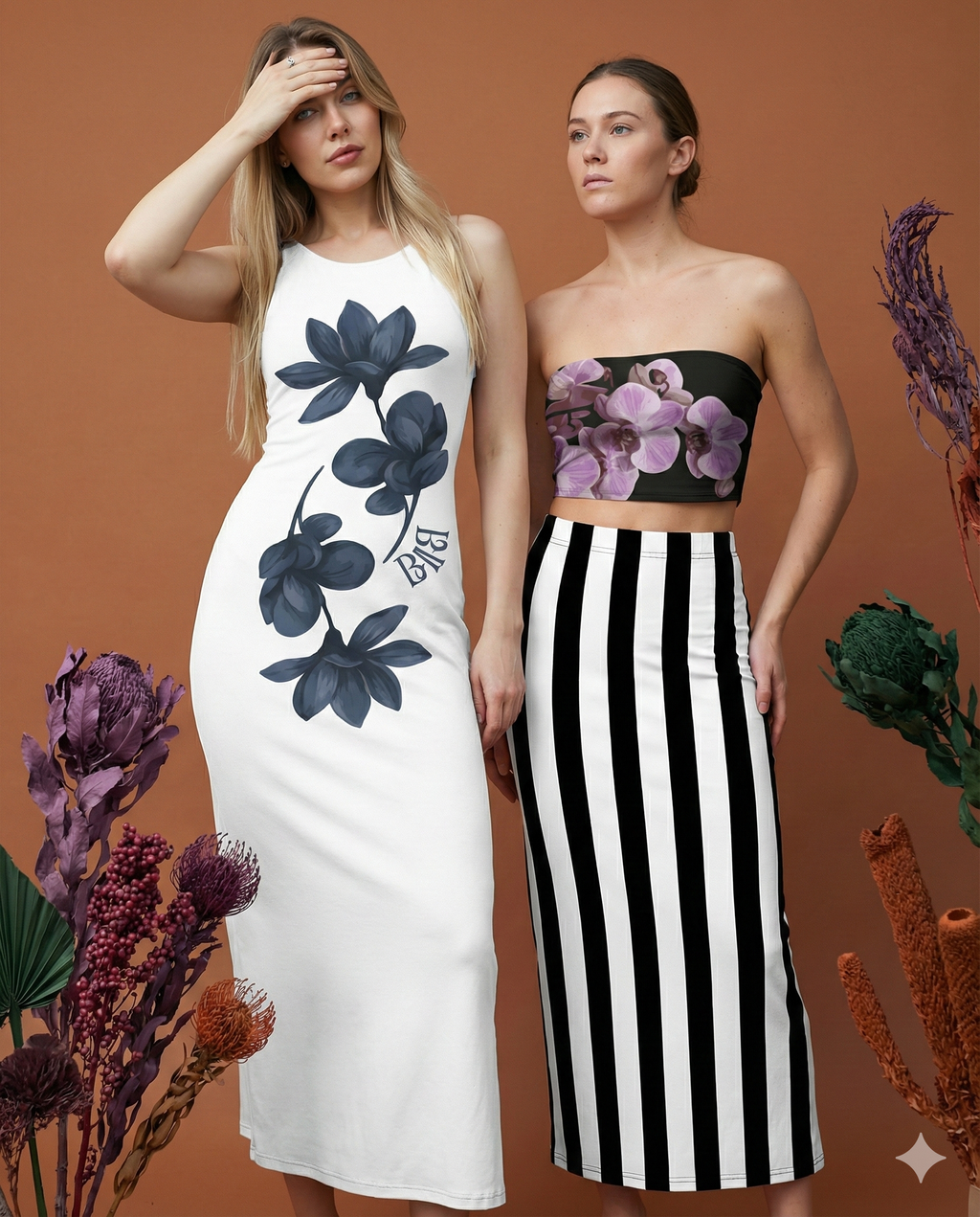 Flower Power - Blue Magnolia