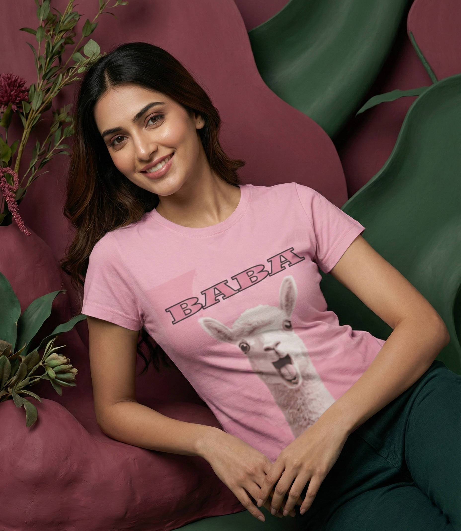 Pink Llama — USOS Tee